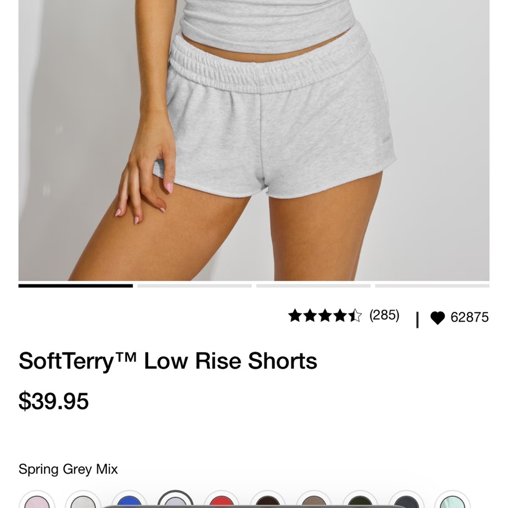 garage low rise shorts. basically never worn. my daughter wants the next size